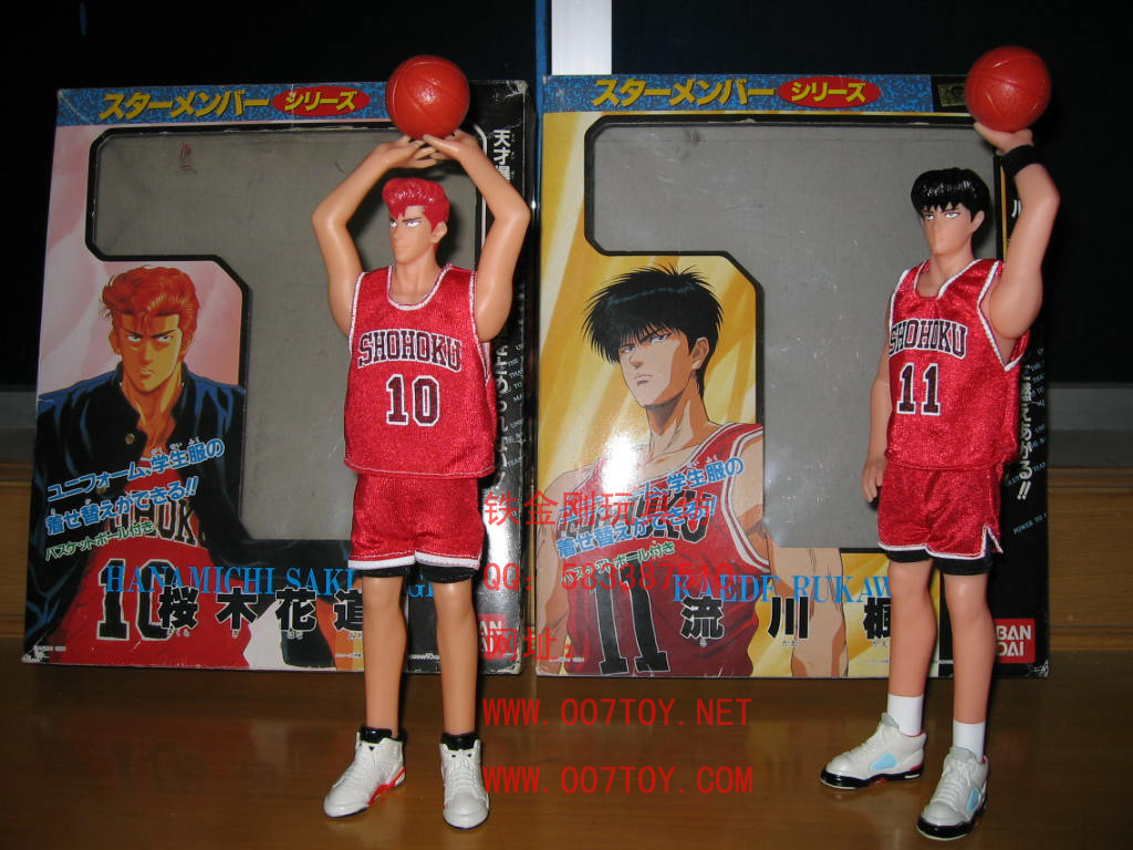 麦克法兰mcfarlane toys-日本bandai 1994年灌篮高手slam dunk两